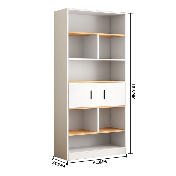 本棚 収納ラック 書斎 大容量収納 引き出し 多段 落ち着き シンプル ダークウォールナット カスタマイズ可能 BGCWG-N047