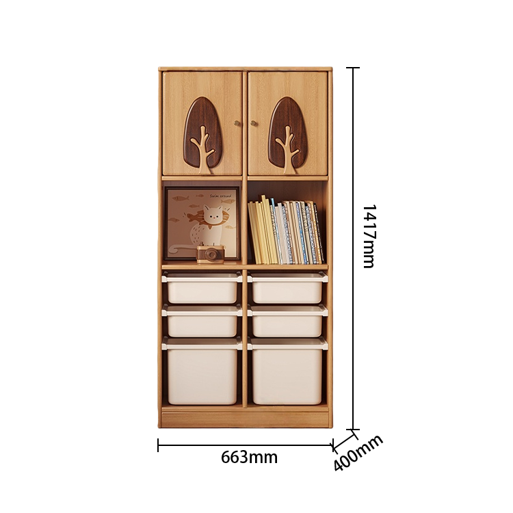 収納キャビネット ロッカー キャビネット ラック 木製棚 耐荷重性 巾木よけ 大容量収納 組立必要 JYCWG-N029