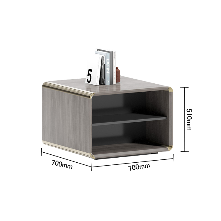 エグゼクティブデスク オフィスデスク 社長机 木製デスク LEDライト 三桁ダイヤル錠 配線便利 高級感 ウォールナット LBZ-N056