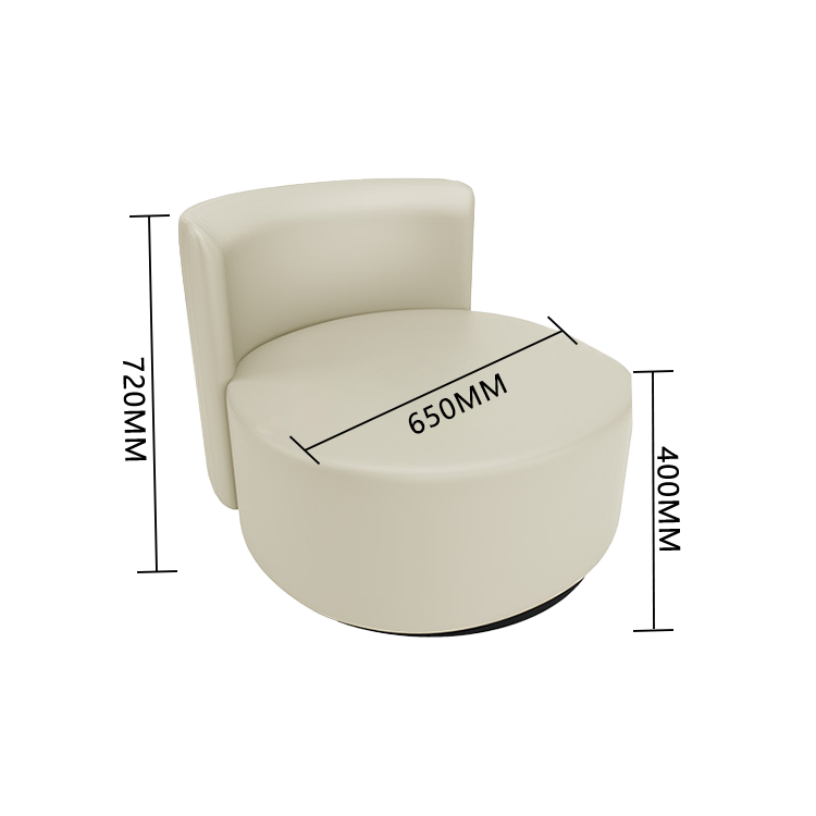 レザーソファー ロータイプ 応接セット 1人掛け 相談用 図書室 組み合わせ シンプル ベージュ カスタマイズ可能 JDSF-N016