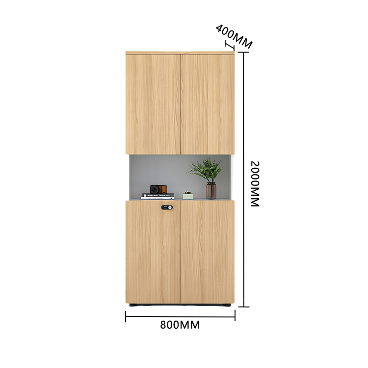 収納キャビネット オフィスキャビネット 収納棚 ダイヤル錠 扉付き 大容量収納 おしゃれ ナチュラル カスタマイズ可能 BGCWG-N042