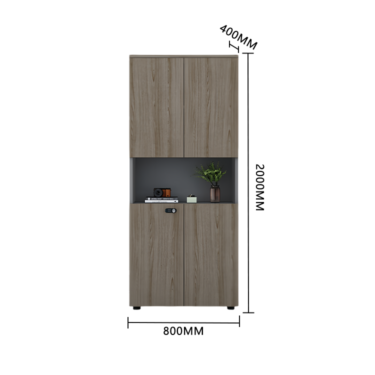 収納キャビネット オフィスキャビネット 収納棚 ダイヤル錠 扉付き 大容量収納 おしゃれ ナチュラル カスタマイズ可能 BGCWG-N042