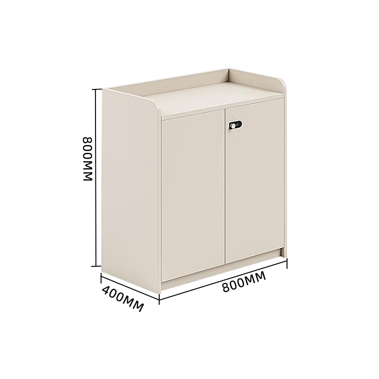 収納キャビネット リビングキャビネット キャビネット ダイヤル錠 大容量収納 シンプル ベージュ カスタマイズ可能 BGCWG-N019
