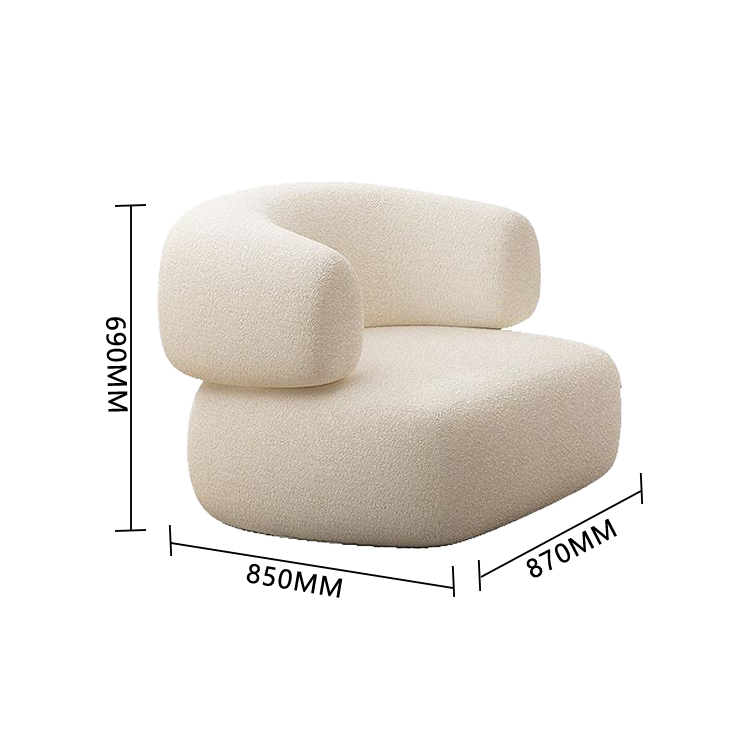 ロータイプ ソファー リビングソファー 応接セット 1人掛け 3人掛け 美容院 かわいい ベージュ カスタマイズ可能 JDSF-N019