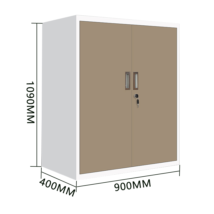 キャビネット スチールキャビネット 分類収納 大容量収納 鍵付き 引き戸 可動棚板 ガラス ホワイト カスタマイズ可能 BGCWG-N026