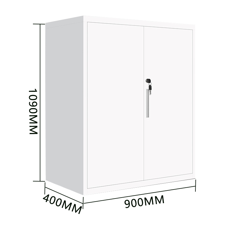 キャビネット スチールキャビネット 分類収納 大容量収納 鍵付き 引き戸 可動棚板 ガラス ホワイト カスタマイズ可能 BGCWG-N026
