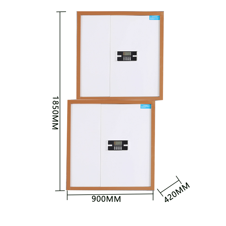 スチール製キャビネット 金庫 ロッカー 暗証番号式鍵 大容量収納 警報システム 可動板棚 安全 カスタマイズ可能 BGCWG-N024
