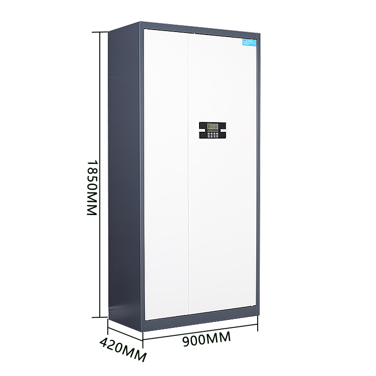 スチール製キャビネット 金庫 ロッカー 暗証番号式鍵 大容量収納 警報システム 可動板棚 安全 カスタマイズ可能 BGCWG-N024