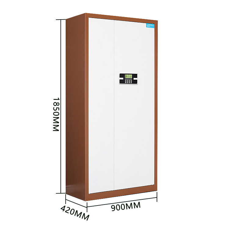 スチール製キャビネット 金庫 ロッカー 暗証番号式鍵 大容量収納 警報システム 可動板棚 安全 カスタマイズ可能 BGCWG-N024