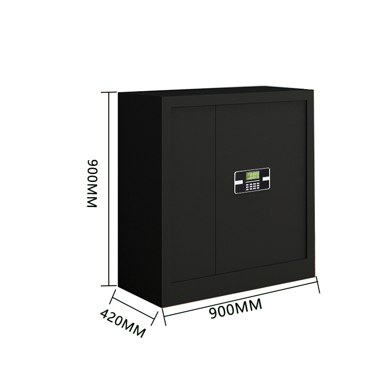 スチール製キャビネット 金庫 ロッカー 暗証番号式鍵 大容量収納 警報システム 可動板棚 安全 カスタマイズ可能 BGCWG-N024