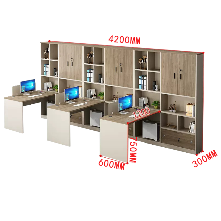 オフィスデスク 事務机 ワークデスク 役員デスク サイド収納棚 大容量収納 USBポート ウォールナット カスタマイズ可能 YGZ-N012