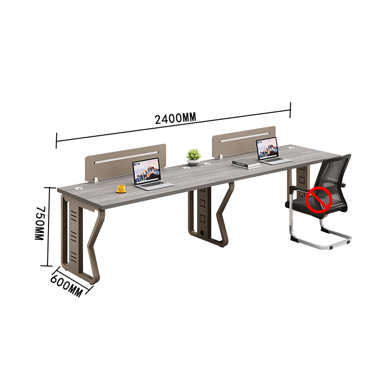 オフィスデスク 役員デスク ワークデスク ワゴン トップパネル 炭素鋼フレーム ダイヤル錠 シンプル カスタマイズ可能 YGZ-N011