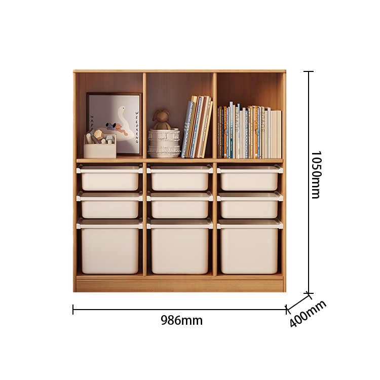 収納キャビネット ロッカー キャビネット ラック 木製棚 耐荷重性 巾木よけ 大容量収納 組立必要 JYCWG-N029