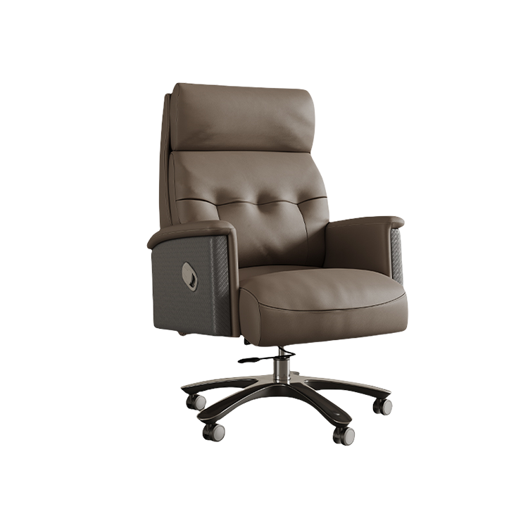 エグゼクティブデスク ワークデスク オフィスデスク ダイヤル錠 LEDライト 大容量収納 ウォールナット カスタマイズ可能 LBZ-N047