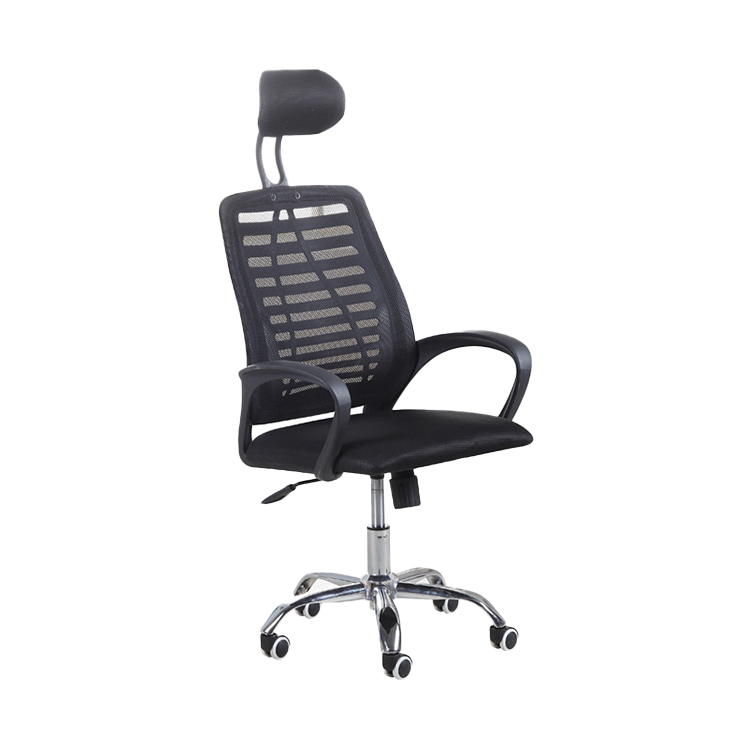 オフィスチェア 昇降椅子 事務椅子 パソコンチェア 人間工学 キャスター ロッキング 360°回転 通気性 モダン グレー BGY-N004