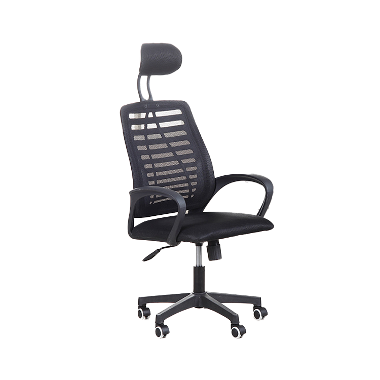 オフィスチェア 昇降椅子 事務椅子 パソコンチェア 人間工学 キャスター ロッキング 360°回転 通気性 モダン グレー BGY-N004