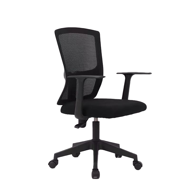 事務椅子 ワークチェア パソコンチェア リクライニング 人間工学 キャスター 通気性 シンプル ブラック カスタマイズ可能 BGY-N010