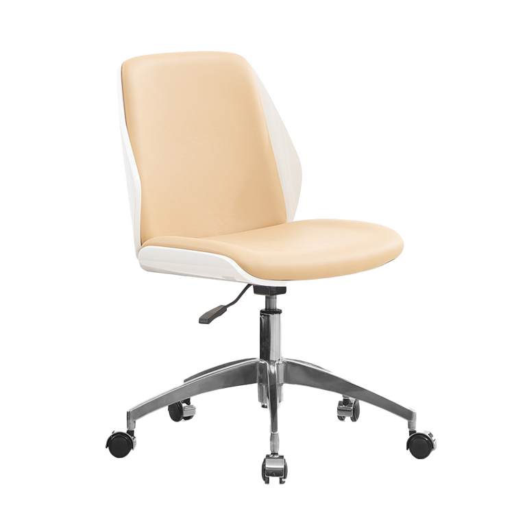 事務椅子 デスクチェア オフィスチェア 昇降回転 リクライニング 焼付塗装 人間工学 シンプル オレンジ カスタマイズ可能 BGY-N016