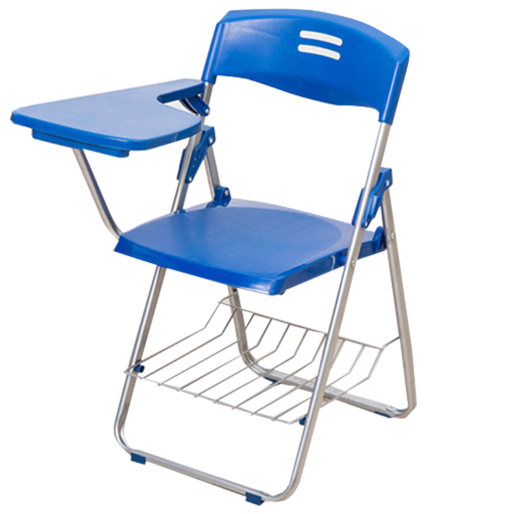 デスクチェア 会議チェア 折りたたみチェア 研修会 収納スペース メモ台 省スペース 安定性 ブブラック シンプル BGY-N020