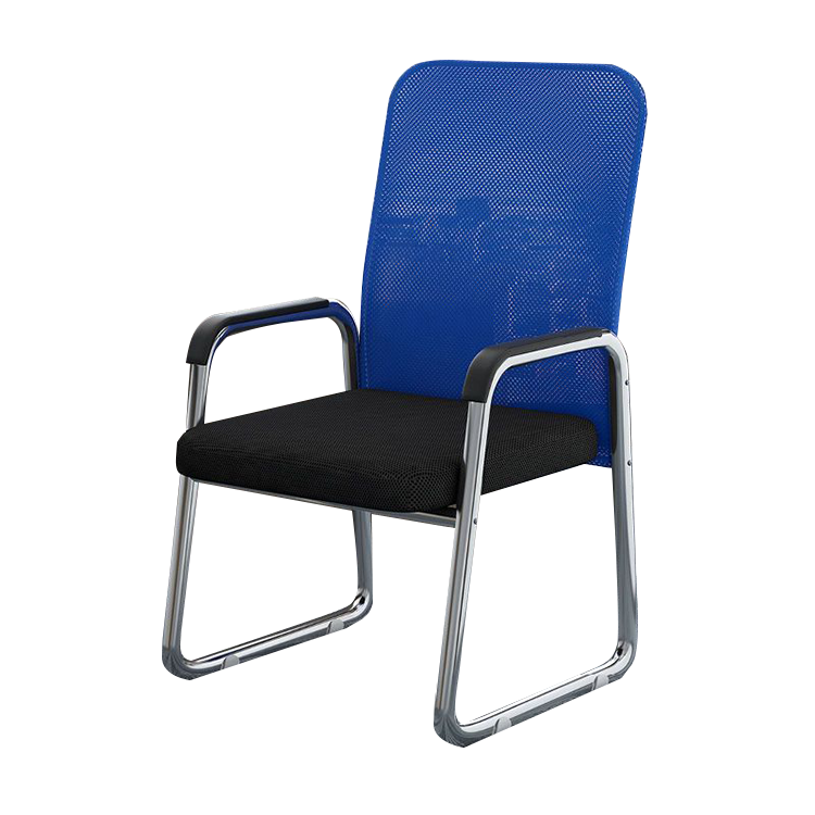 デスクチェア オフィスチェア ワークチェア 事務用 ループ脚 メッシュ生地 通気性 高品質 ブラック カスタマイズ可能 BGY-N021