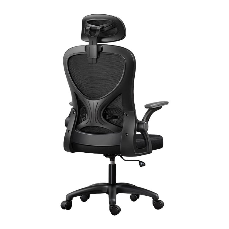 オフィスチェア パソコンチェア 昇降回転式 人間工学 メッシュ リクライニング ヘッドレスト ブラック カスタマイズ可能 BGY-N023