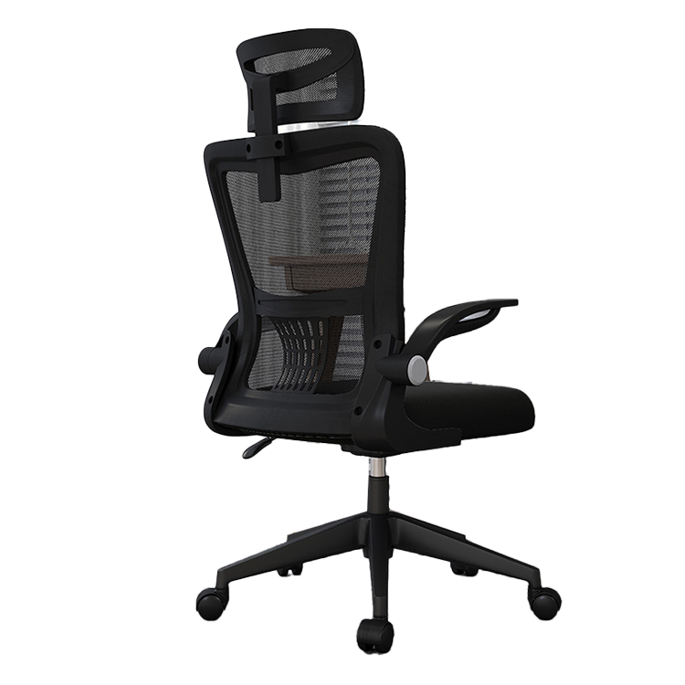 オフィスチェア パソコンチェア 昇降回転式 人間工学 メッシュ リクライニング ヘッドレスト ブラック カスタマイズ可能 BGY-N023