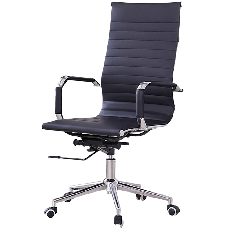 デスクチェア オフィスチェア パソコンチェア 人間工学 ステンレス脚 回転 カンチレバー式脚 ブラック カスタマイズ可能 BGY-N028