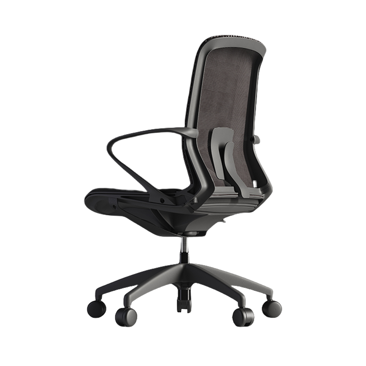 ワーキングチェア オフィスチェア 作業椅子 人間工学 メッシュ生地 リクライニング機能 多機能 高品質 モダン ブラック BGY-N033