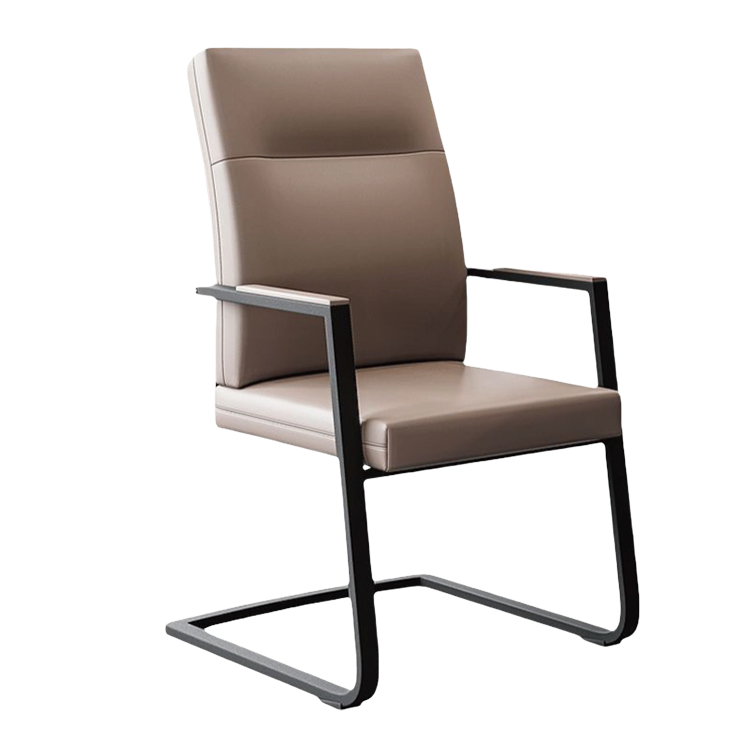 ワーキングチェア オフィスチェア 作業椅子 フィット感 ループ脚 安定感 シンプル モダン ブラック カスタマイズ可能 BGY-N034