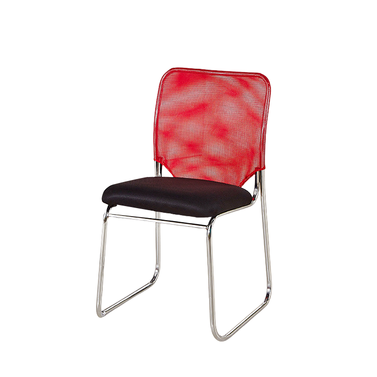 デスクチェア 事務椅子 会議椅子 省スペース メッシュ生地 重ね可能 スタッキング 通気性 シンプル 上質 ブラック BGY-N056