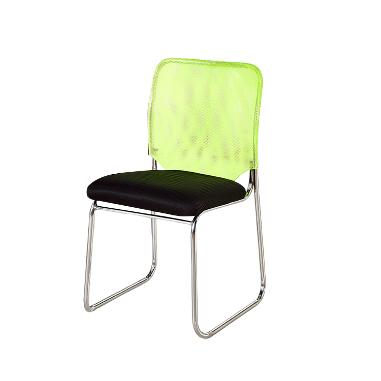 デスクチェア 事務椅子 会議椅子 省スペース メッシュ生地 重ね可能 スタッキング 通気性 シンプル 上質 ブラック BGY-N056