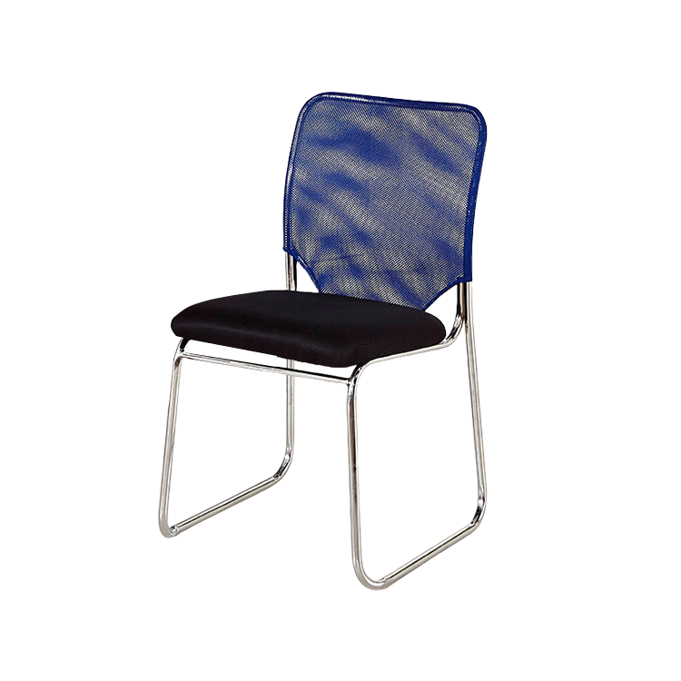 デスクチェア 事務椅子 会議椅子 省スペース メッシュ生地 重ね可能 スタッキング 通気性 シンプル 上質 ブラック BGY-N056