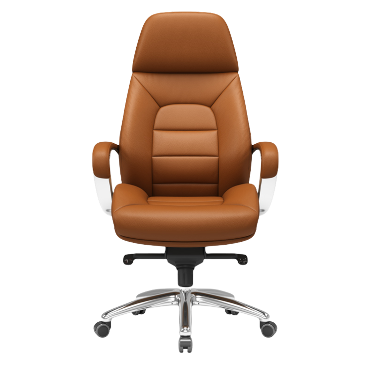 デスクチェア ワーキングチェア オフィスチェア 本革 事務用 人間工学 高級感 上質 ダークブラウン カスタマイズ可能 BGY-N059