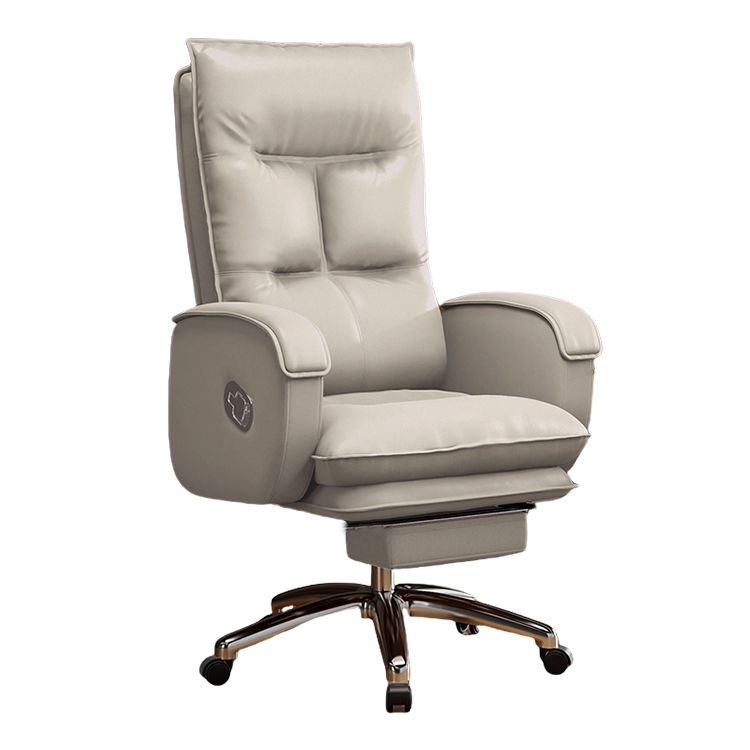 プレジデントチェア ワーキングチェア オフィスチェア ワークチェア ロッキング機能 フットレスト 高級感 ダークブラウン BGY-N061