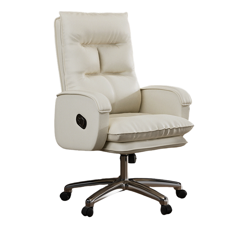 プレジデントチェア ワーキングチェア オフィスチェア ワークチェア ロッキング機能 フットレスト 高級感 ダークブラウン BGY-N061