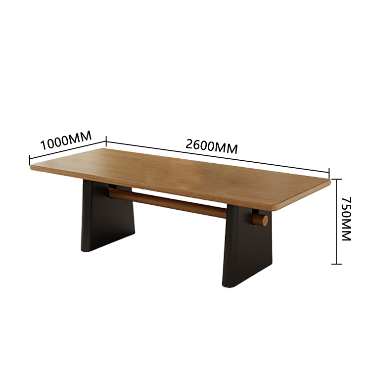 ダイニングテーブル リビングテーブル 食卓 テーブル 長方形 リビングルーム シンプル おしゃれ ブラック カスタマイズ可能 CZ-N026