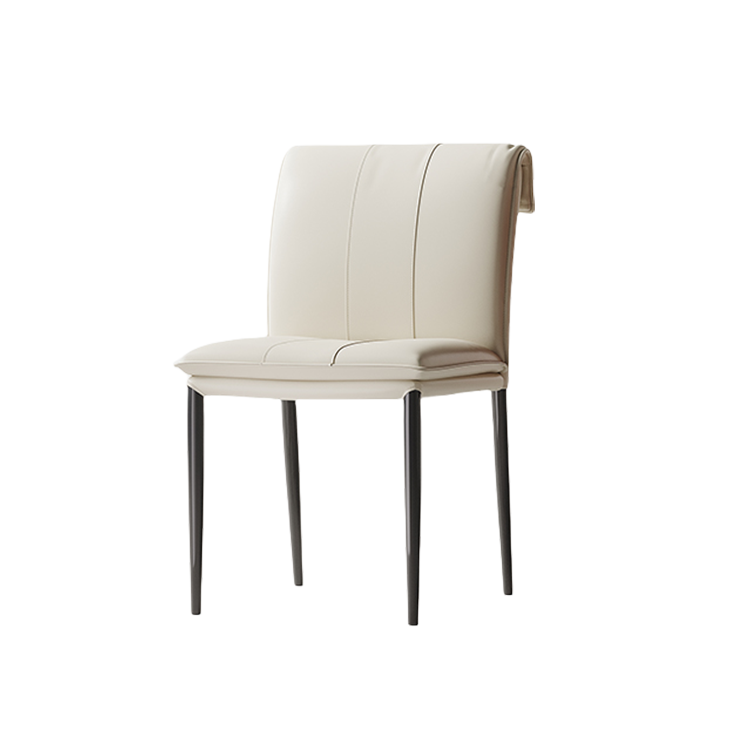 チェア ダイニングチェア 食卓椅子 椅子 PUレザー 炭素鋼フレーム 軽量 安定性 柔らか 快適 カーキ カスタマイズ可能 CZY-N002