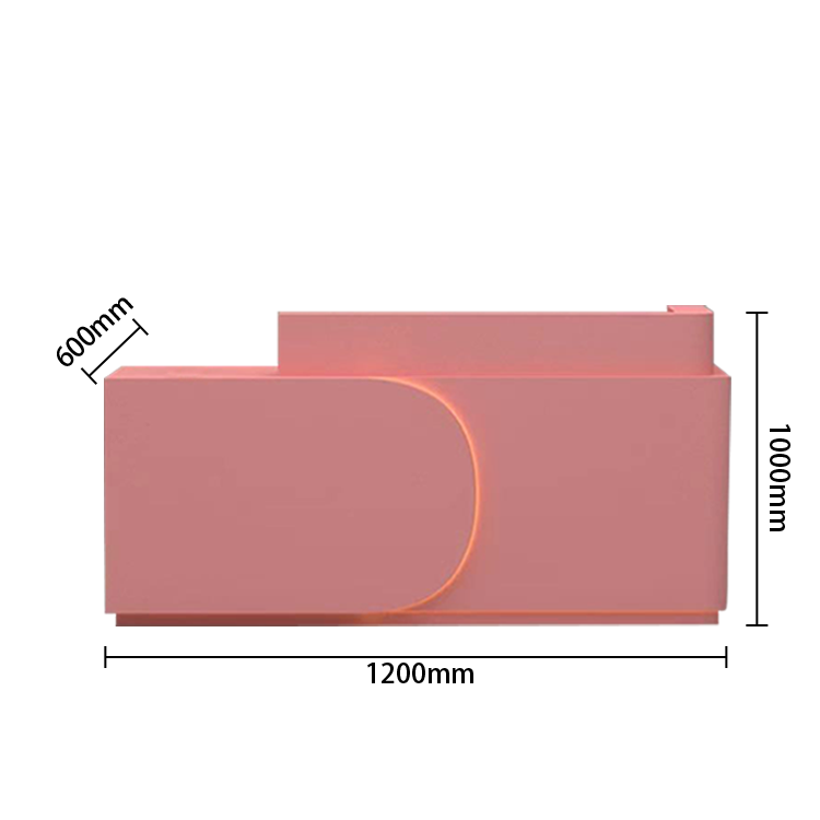 受付カウンター レジカウンター オフィス受付 サロン 広い天板 大容量収納 シンプル ホワイト カスタマイズ可能 JDQT-N024