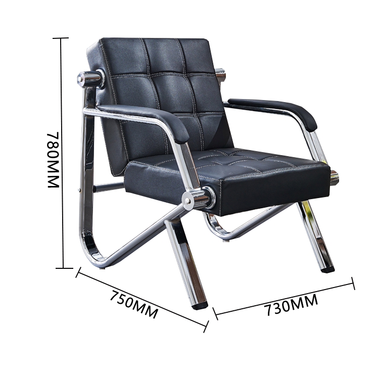 応接セット 1人掛け 3人掛け 受付用 事務用 ステンレスフレーム ソフトレザー シンプル ラック カスタマイズ可能 JDSF-N010