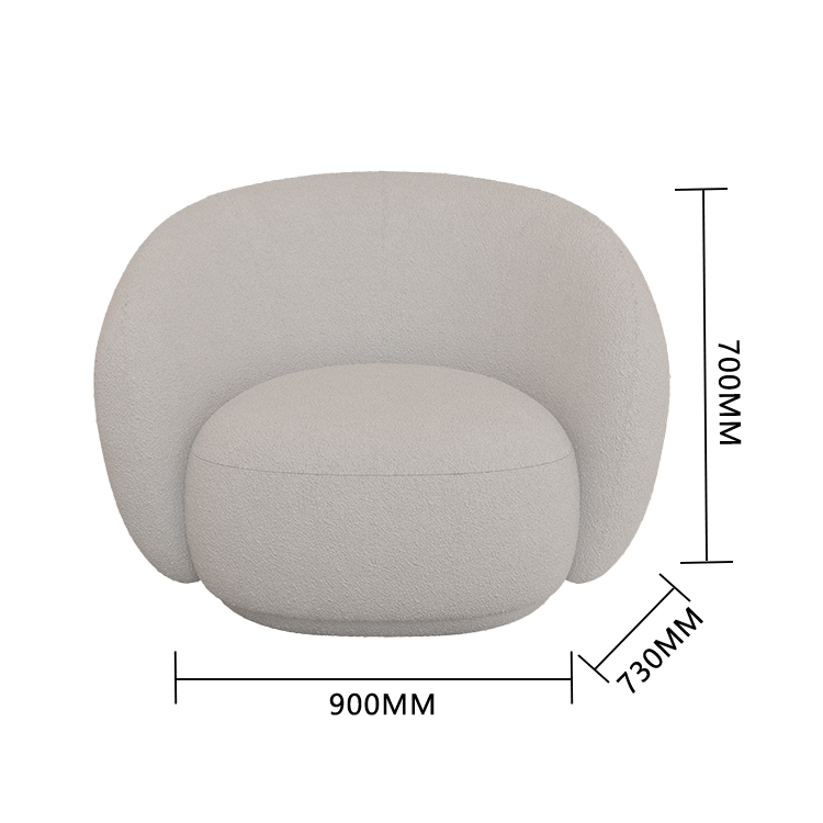 応接セット ロータイプ 受付ソファー 1人掛け 3人掛け 休憩室 美容院 丸み シンプル ホワイト カスタマイズ可能 JDSF-N017