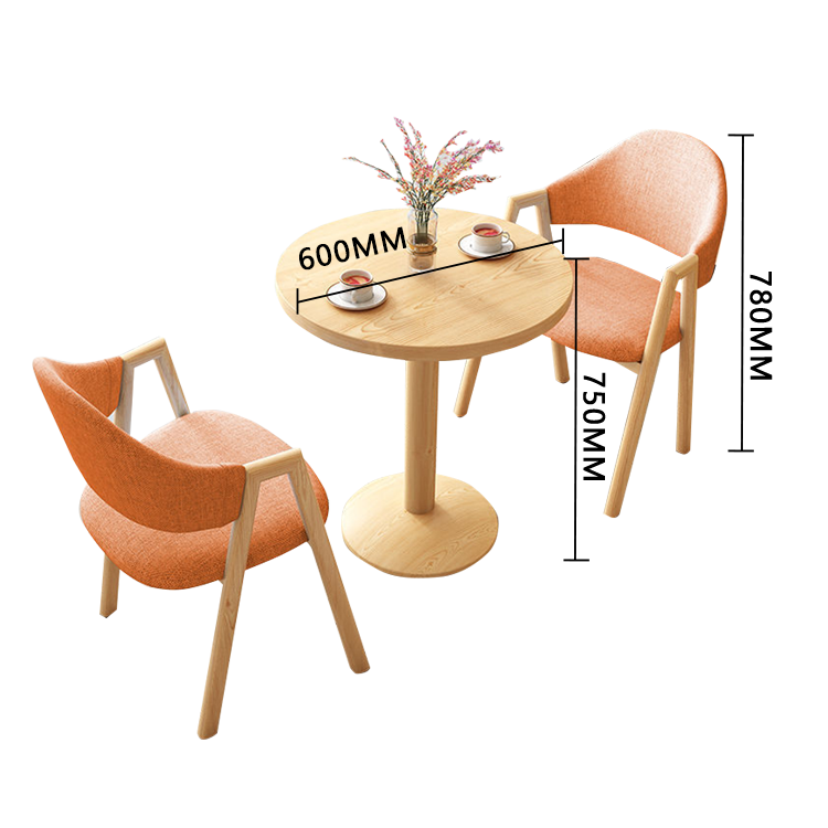 応接セット 丸テーブル 相談用チェア 喫茶店 北欧風 上質 安定性 デザイン性 モダン ナチュラル カスタマイズ可能 JDZH-N005