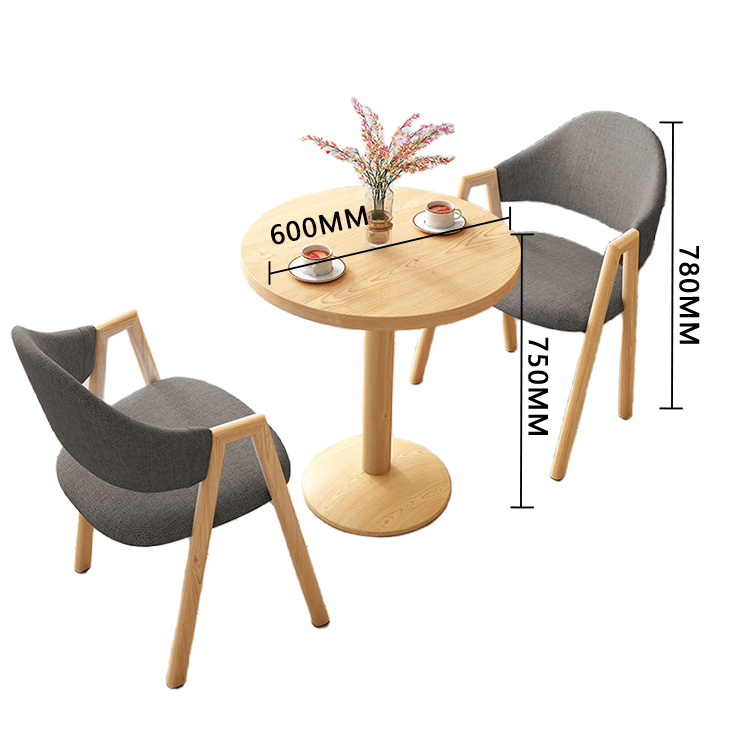 応接セット 丸テーブル 相談用チェア 喫茶店 北欧風 上質 安定性 デザイン性 モダン ナチュラル カスタマイズ可能 JDZH-N005