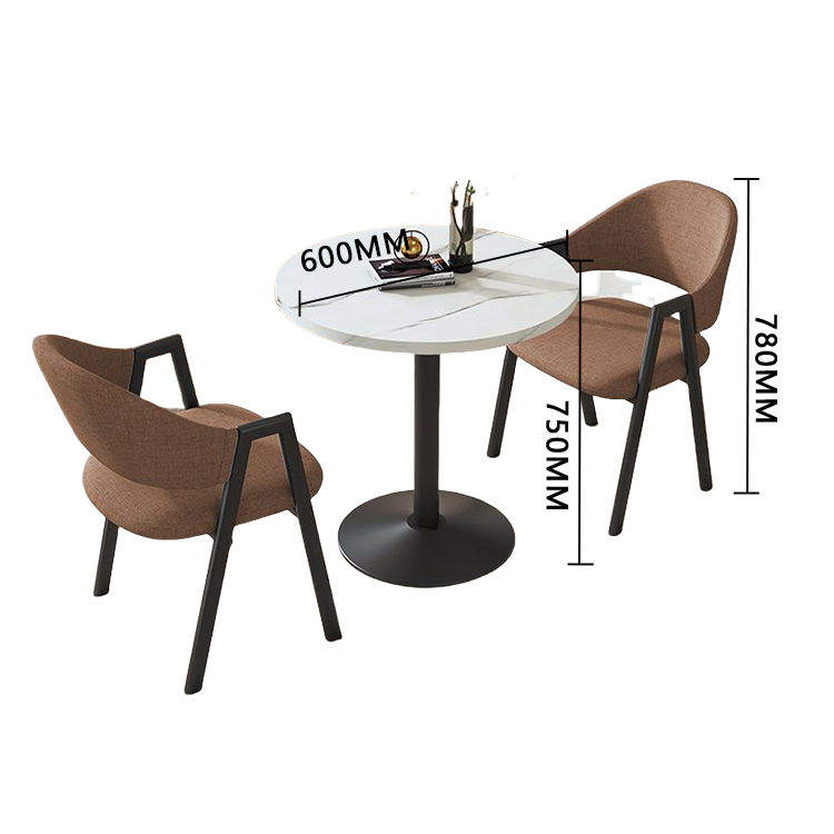 応接セット 丸テーブル 相談用チェア 喫茶店 北欧風 上質 安定性 デザイン性 モダン ナチュラル カスタマイズ可能 JDZH-N005