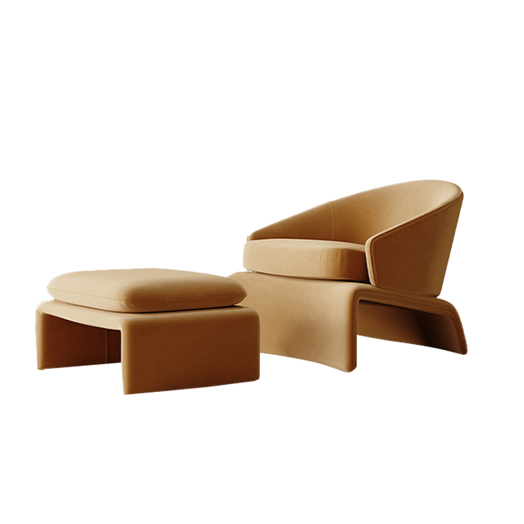応接セット 受付ソファ リビングソファ 休憩室 フットレスト 人間工学 柔軟性 おしゃれ ベージュ カスタマイズ可能 JDZH-N009