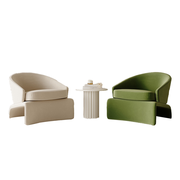 応接セット 受付ソファ リビングソファ 休憩室 フットレスト 人間工学 柔軟性 おしゃれ ベージュ カスタマイズ可能 JDZH-N009