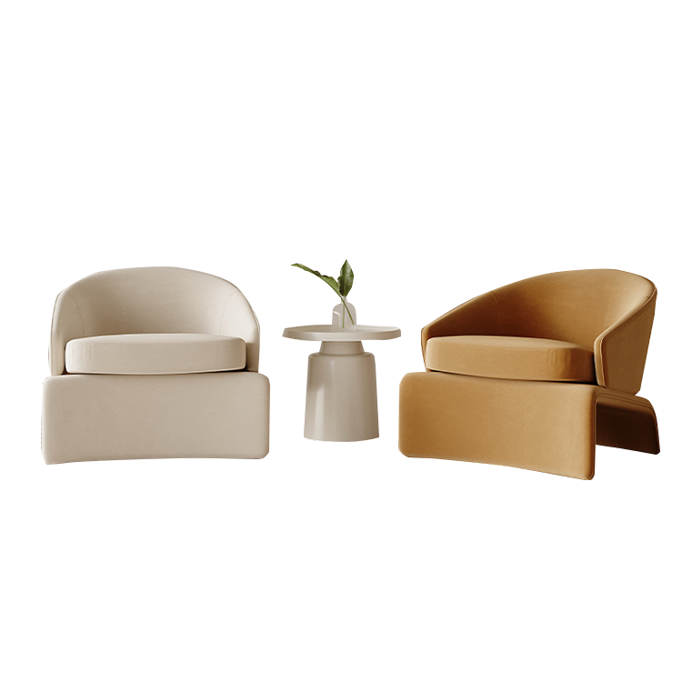 応接セット 受付ソファ リビングソファ 休憩室 フットレスト 人間工学 柔軟性 おしゃれ ベージュ カスタマイズ可能 JDZH-N009