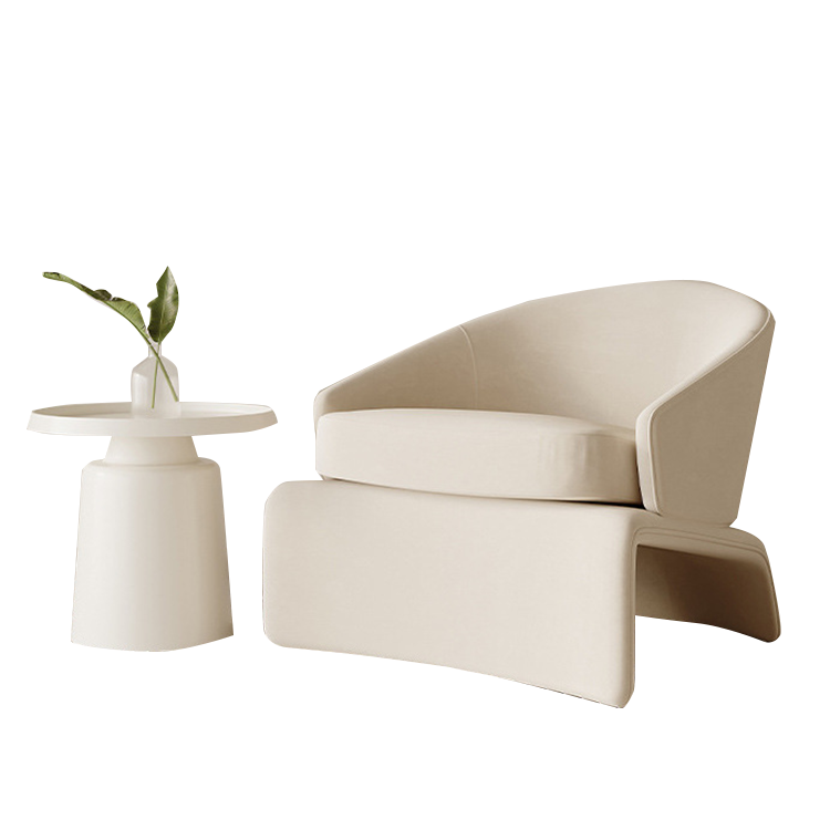 応接セット 受付ソファ リビングソファ 休憩室 フットレスト 人間工学 柔軟性 おしゃれ ベージュ カスタマイズ可能 JDZH-N009