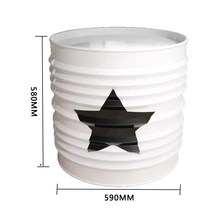 応接セット ドラム缶風 丸ローテーブル 居酒屋 喫茶店 店舗用 焼付塗装 デザイン性 モダン オレンジ カスタマイズ可能 JDZH-N014