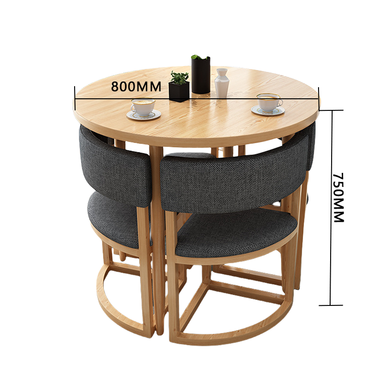 応接セット ダイニングセット 食卓セット 4人用 商談用 喫茶店 スチールフレーム シンプル おしゃれ カスタマイズ可能 JDZH-N016