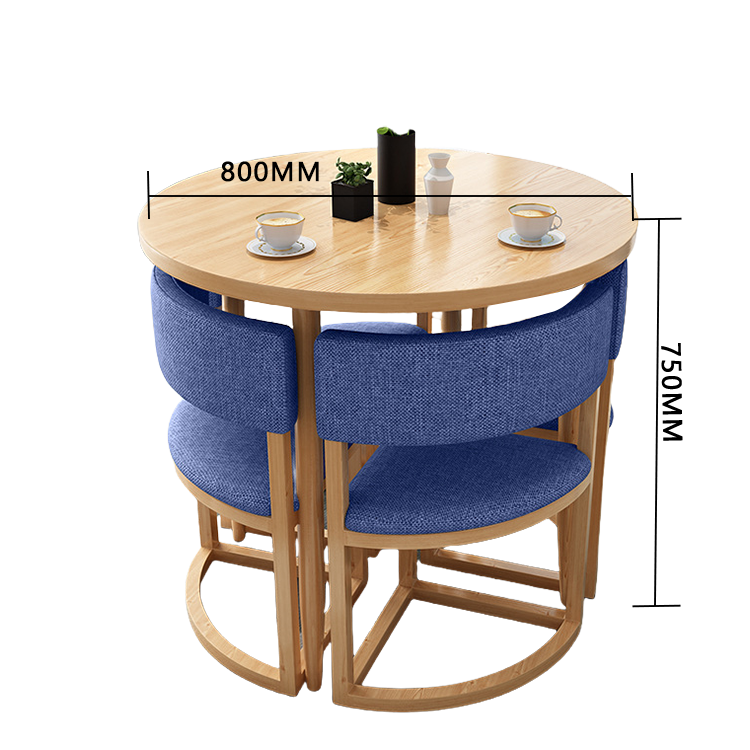 応接セット ダイニングセット 食卓セット 4人用 商談用 喫茶店 スチールフレーム シンプル おしゃれ カスタマイズ可能 JDZH-N016